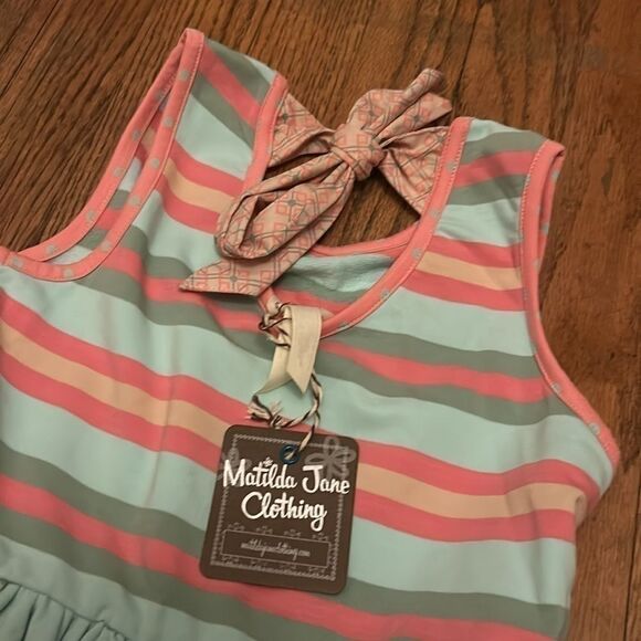 NWT Matilda Jane pocketed dress size 8 girls      A - Picture 4 of 6